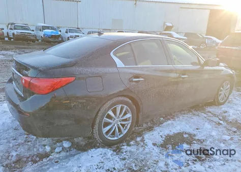 2017 Infiniti Q50 Premium z USA, uszkodzony, nr VIN JN1EV7AP0HM737721